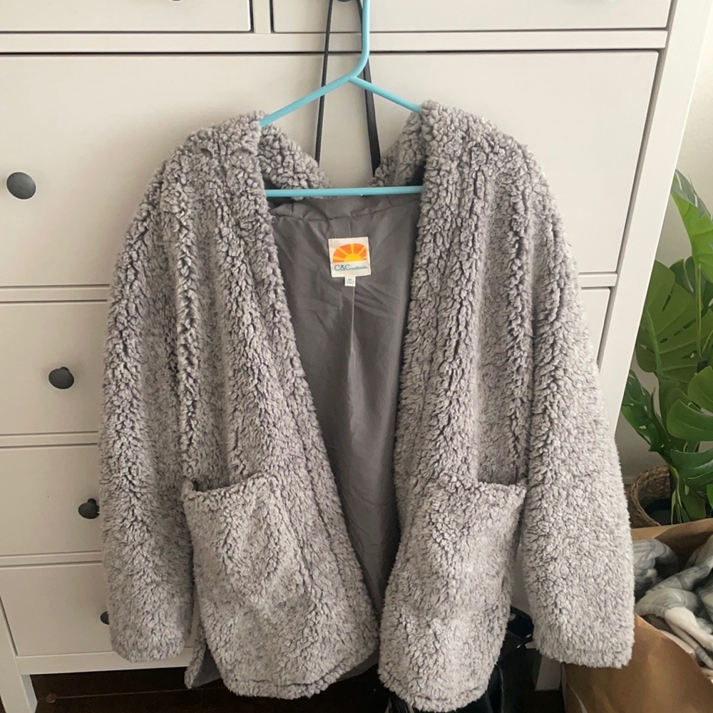 C&C California fluffy jacket